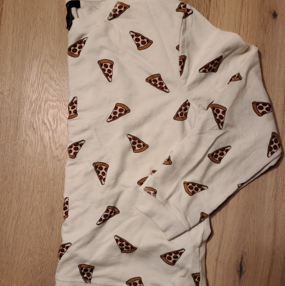 Forever 21 pizza sweater